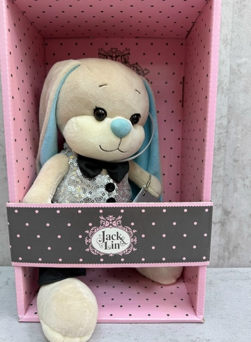 Зайка JackLin в костюме от интернет-магазина цветов в 