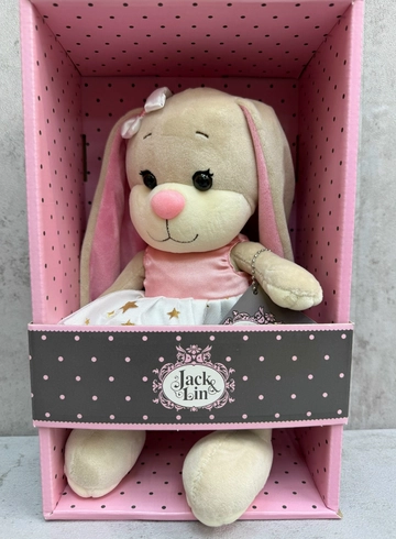 Зайка JackLin  в платье  от интернет-магазина цветов в 