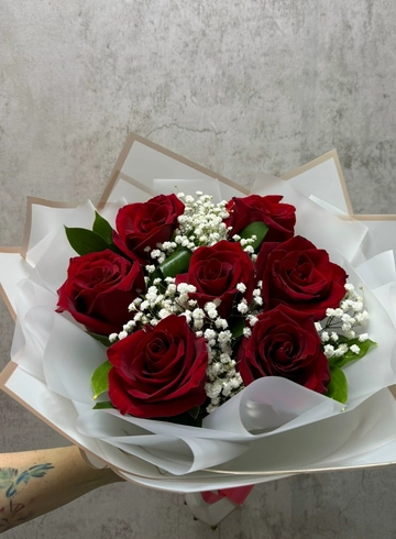 Монобукет из роз от интернет-магазина цветов в 